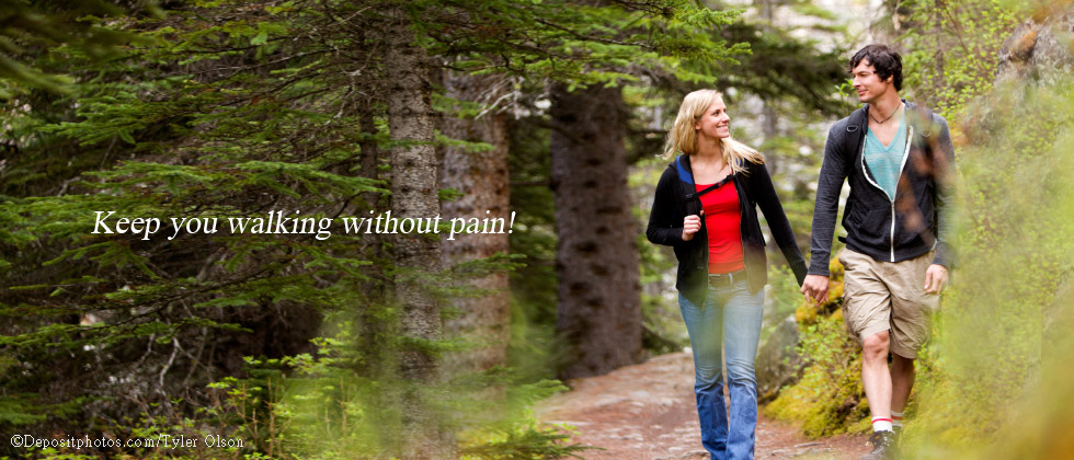 Keep you walking without pain!
